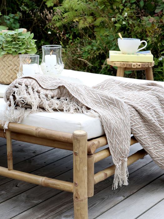 Teppi  150x 130 cm Latte Aix