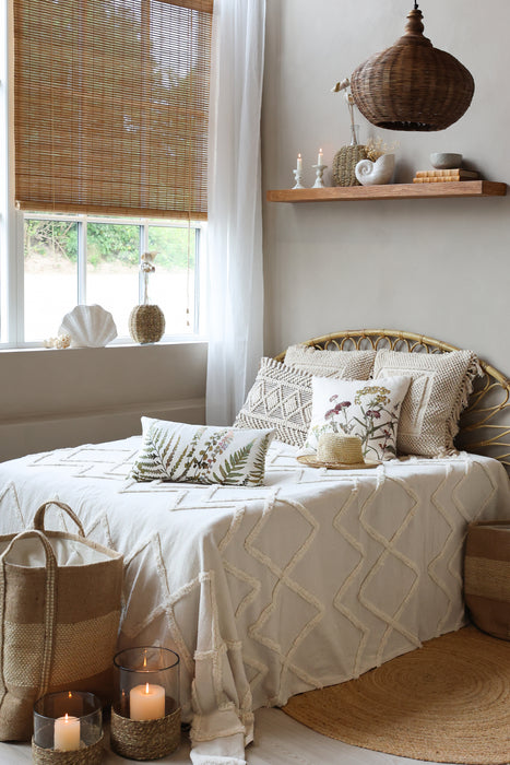 Rúmteppi Off White 260x240