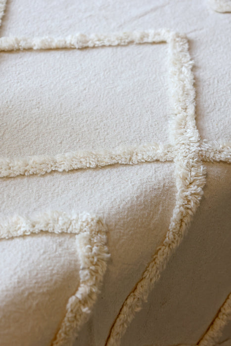 Rúmteppi Off White 260x240