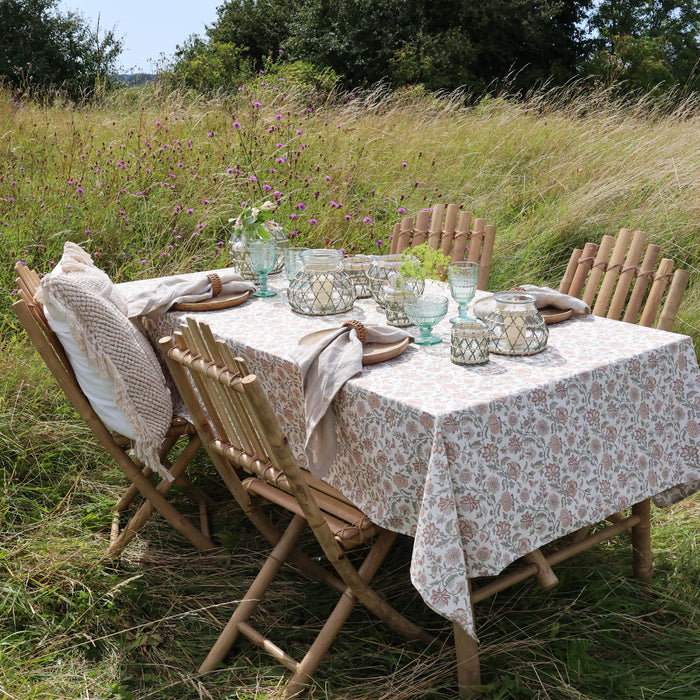 Dúkur Aix með blómamynstri