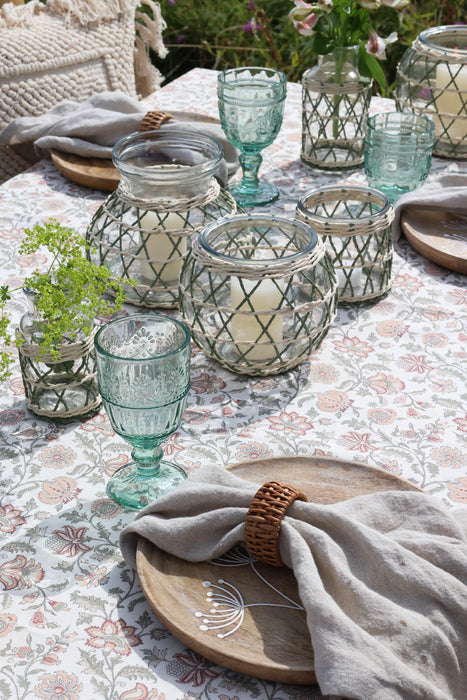 Dúkur Aix með blómamynstri