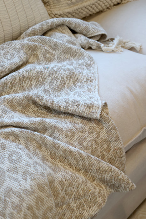 Teppi  150x 130 cm Leopard