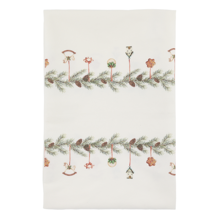 Dúkur Jóla með grenilengju