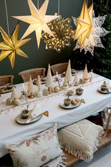 Dúkur Jóla með grenilengju