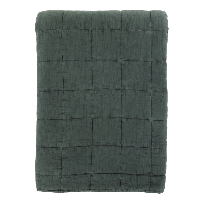 Rúmteppi 240*240cm "Forest Green"