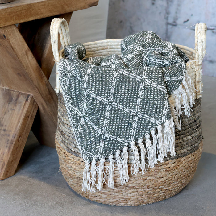 Teppi  150x 130 cm Olive&Cream Aix