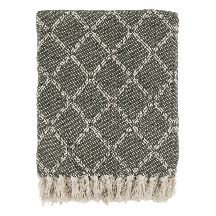 Teppi  150x 130 cm Olive&Cream Aix
