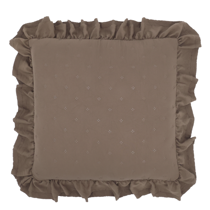 Aix skrautpúðaver 50x50 cm Walnut