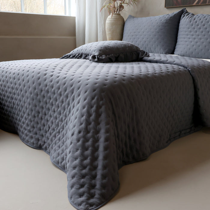 Aix soft Rúmteppi "Midnight" 260x240
