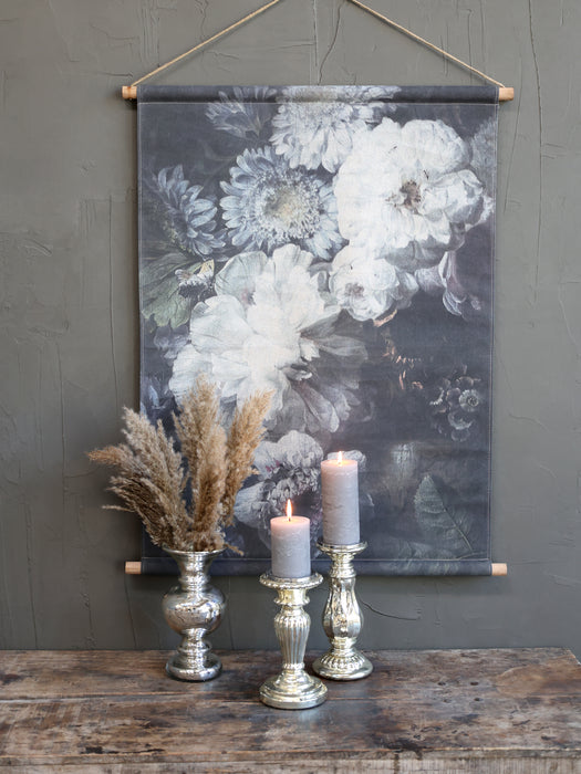 Mynd á striga blóm