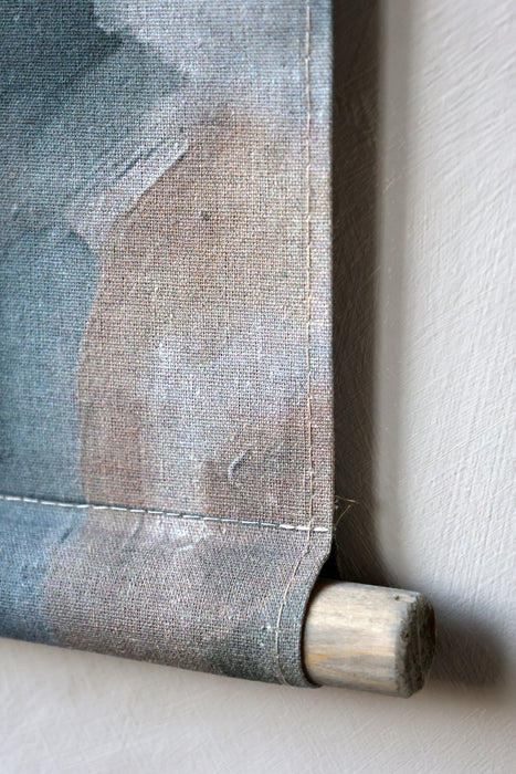 Mynd á viðarramma 97 cm Kona