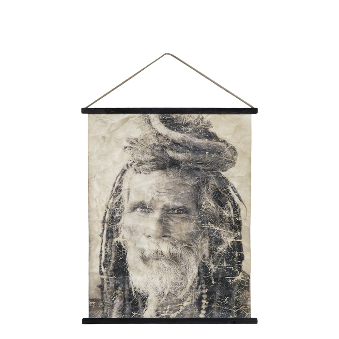 Mynd á viðarramma 97 cm