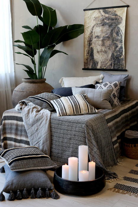 Mynd á viðarramma 97 cm