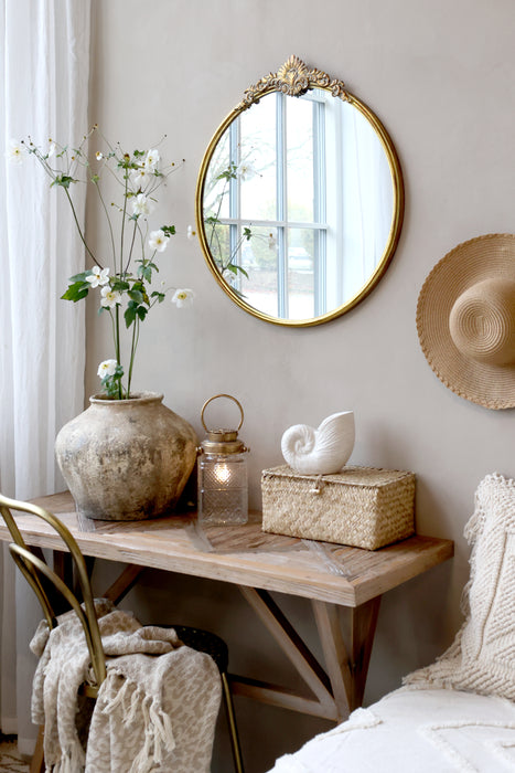 Spegill hringlòttur