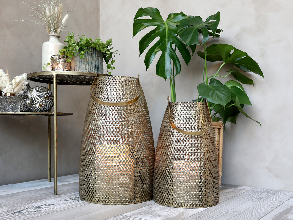 Lukt brass með mynstri