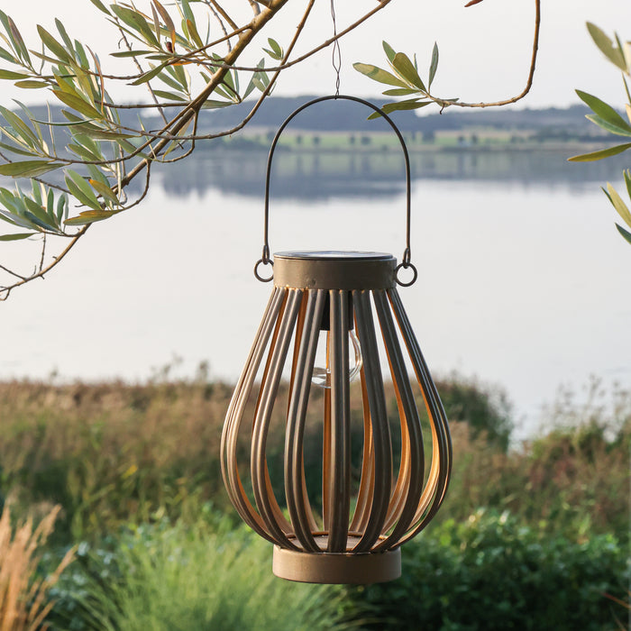 Sólarlukt með Led peru