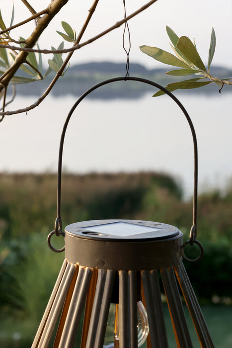 Sólarlukt með Led peru