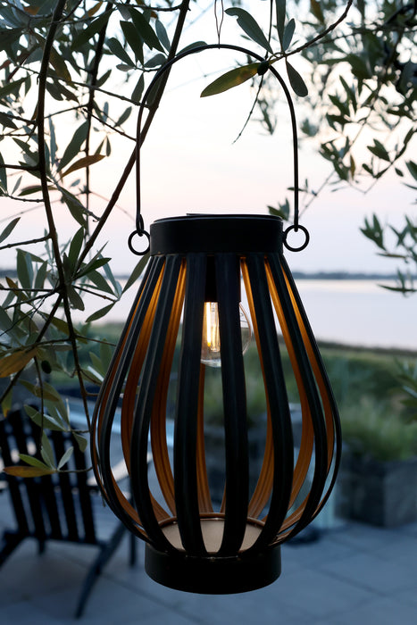 Sólarlukt með Led peru