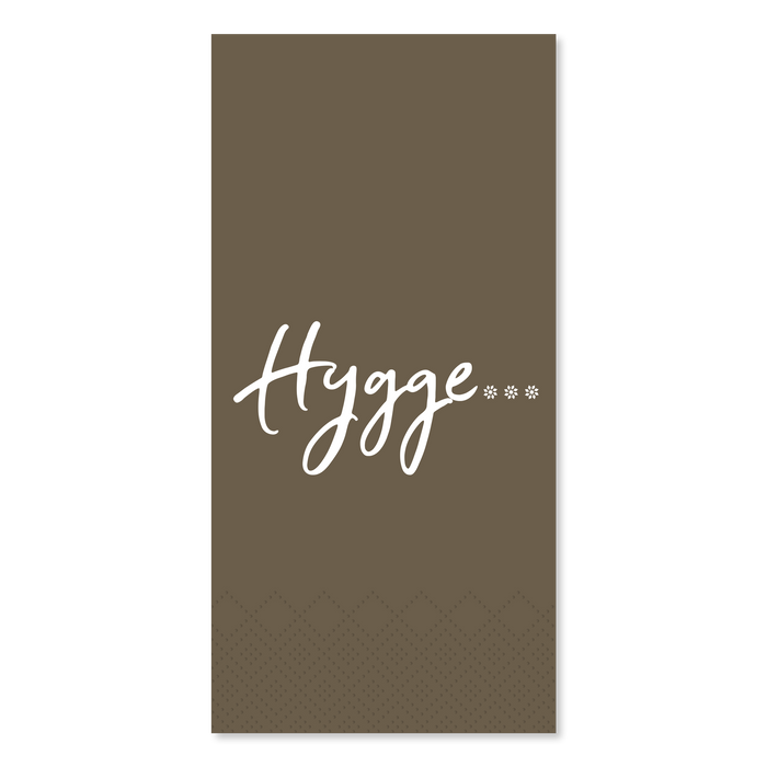 Servéttur "Hygge" Mocca