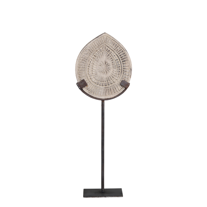 Borðskraut úr mangovið og járni