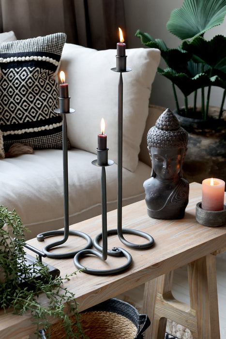 Buddha Antík svartur