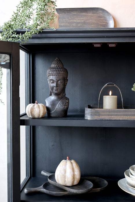 Buddha Antík svartur