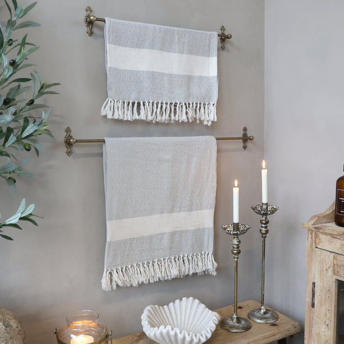 Veggslá gyllt 60 cm gamaldags