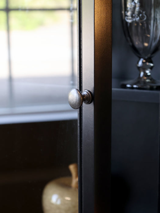 Veggskápur Marseille svartur