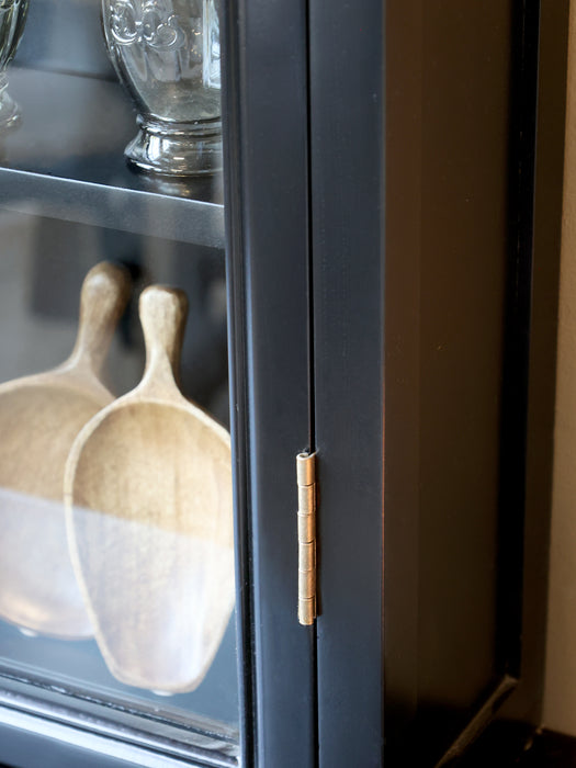 Veggskápur Marseille svartur