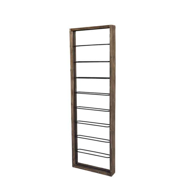 Vínrekki úr við og járni