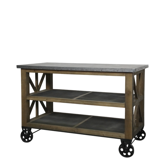 Eldhúseyja L;120 cm