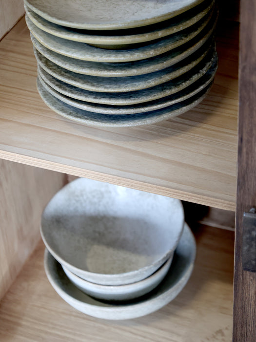 Skenkur með riffluðu gleri