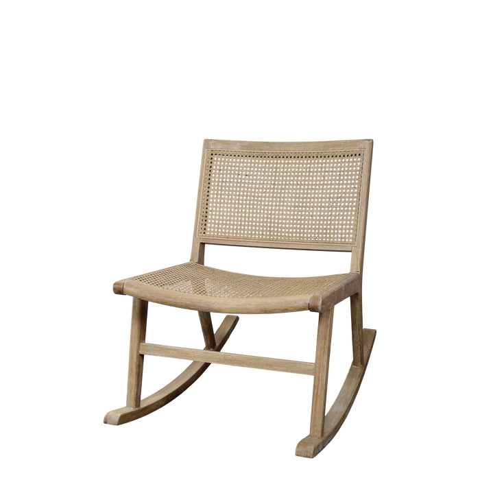 Ruggustóll úr rattan