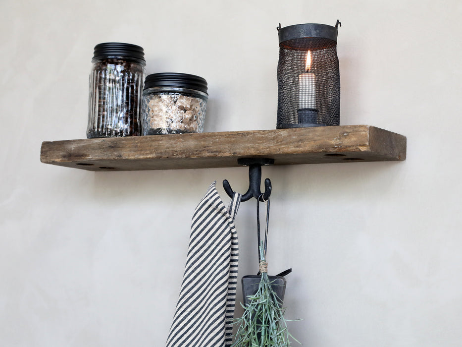 Viðarhilla 50 cm á lengd