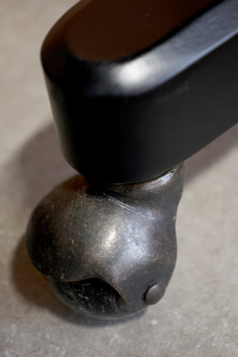 Skrifborðstóll Rattan svartur