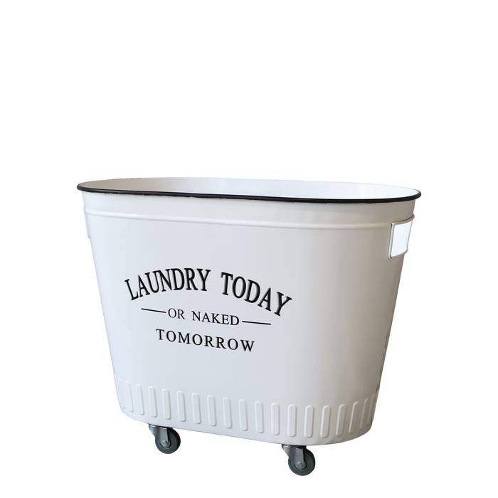 Þvottabali á hjólum