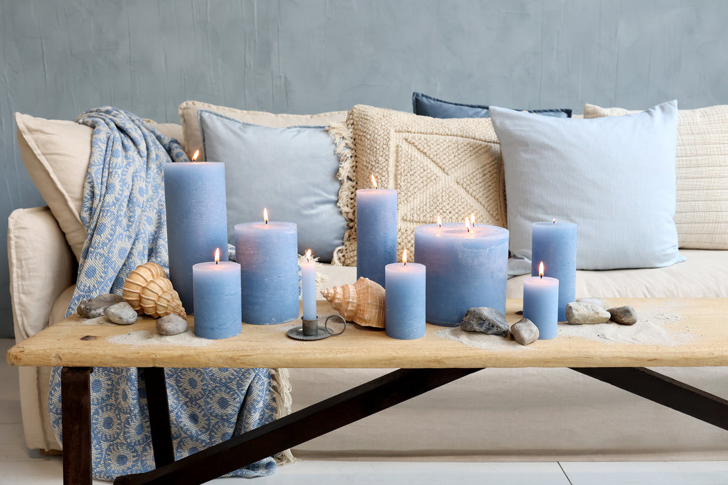 Grimaud bekkur  úr endurunnum við með járnfótum 152 cm