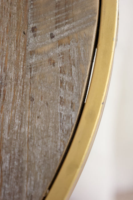 Ganga/hliðarborð - antique brass