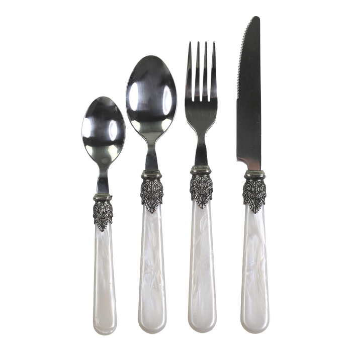 Hnífapör Linas Antík "Mother of pearl" Fyrir 4