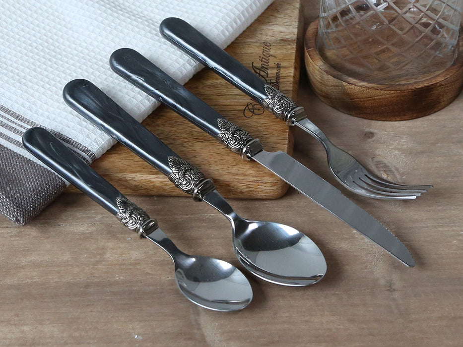 Hnífapör Linas Antík Kol Fyrir 4