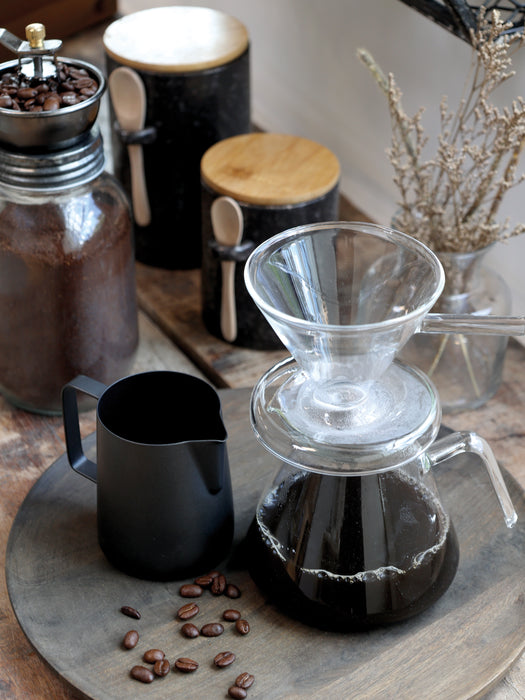 Kaffikanna úr gleri