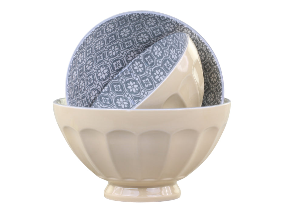 Skálar með mynstri 5 saman