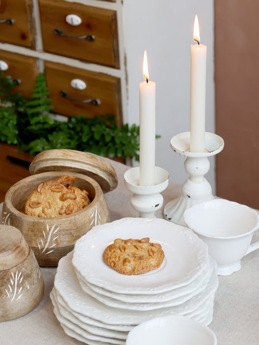 Box með loki viður