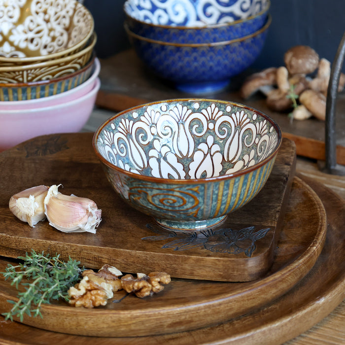 Ares skál opal&Mocca