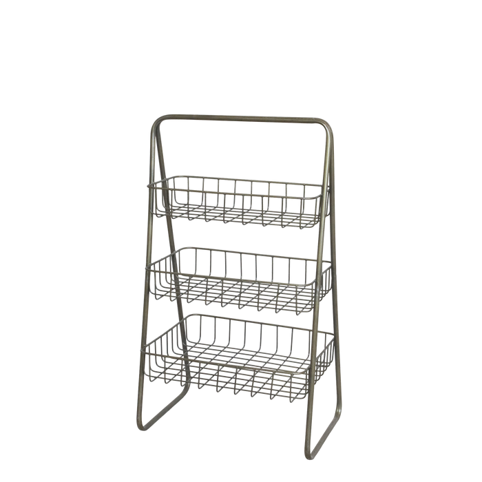 Hilla á þremur hæðum Antique Brass