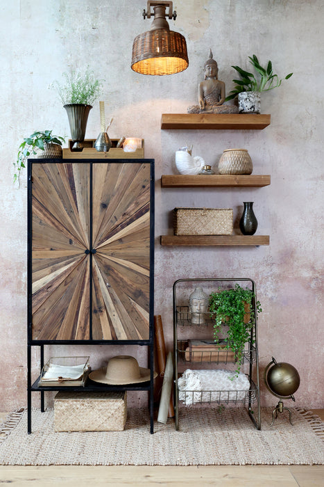 Hilla á þremur hæðum Antique Brass