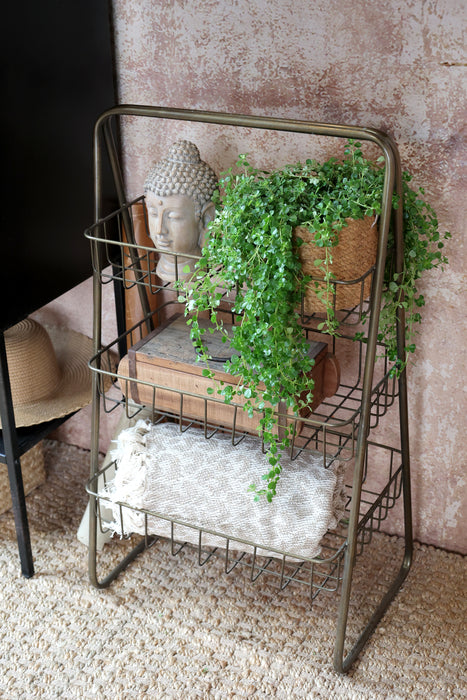 Hilla á þremur hæðum Antique Brass