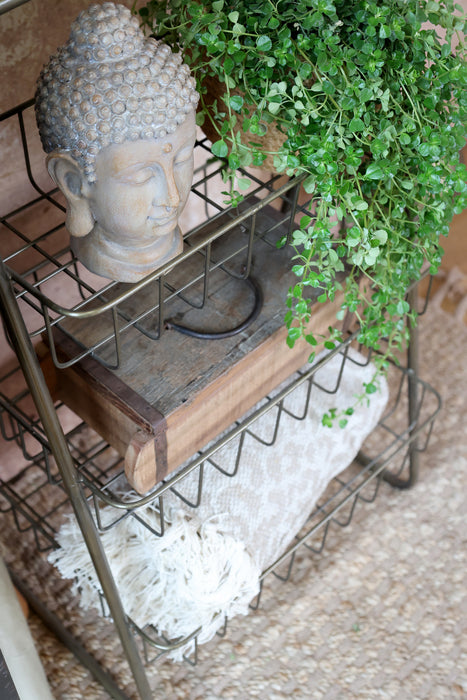 Hilla á þremur hæðum Antique Brass