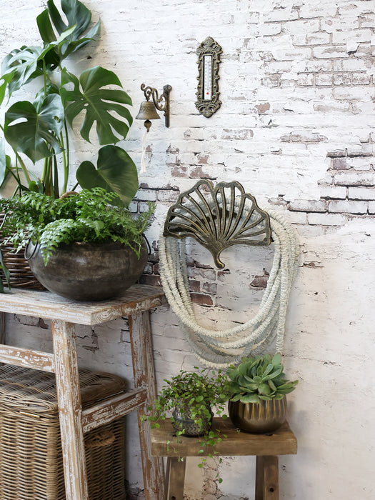 Bjalla á vegg úr steypujárni