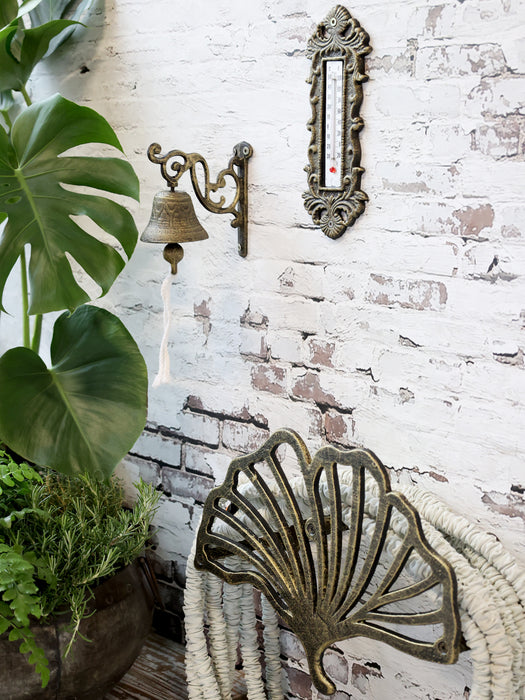 Bjalla á vegg úr steypujárni